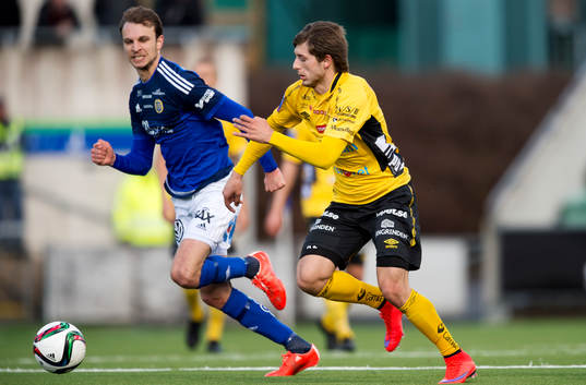 Sundsvalls Lars Gerson och Elfsborgs Arber Zeneli