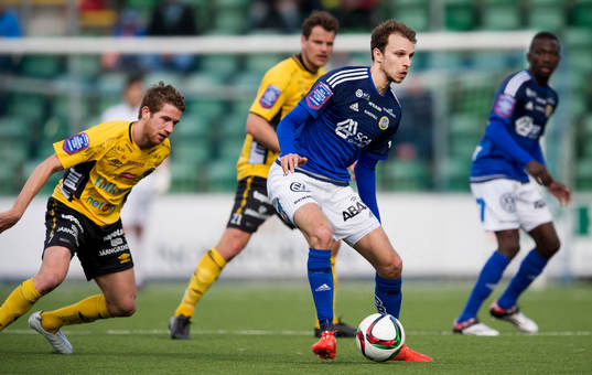 Elfsborgs Marcus Rohdén och Sundsvalls Lars Gerson