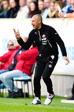 Helsingborgs manager Henrik Larsson
