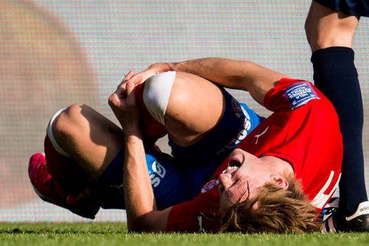 Helsingborgs Emil Krafth har ont