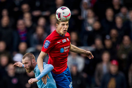 Helsingborgs Frederik Helstrup Jensen och Malmö FFs Jo