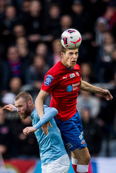Helsingborgs Frederik Helstrup Jensen och Malmö FFs Jo