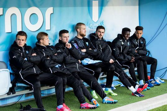 Malmö FFs Andreas Vindheim, Erik Andersson, Erdal Rakip,