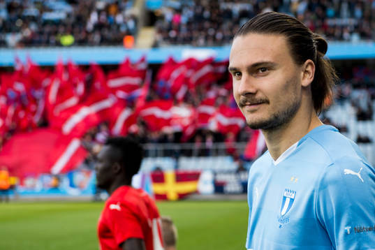 Malmö FFs Erik Johansson