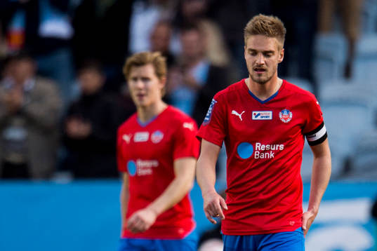 Helsingborgs Johan Mårtensson deppar
