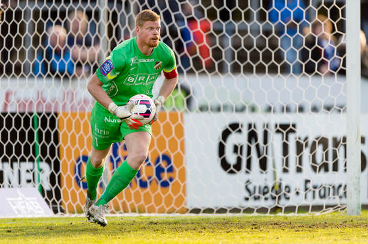 Häckens målvakt Christoffer Källqvist