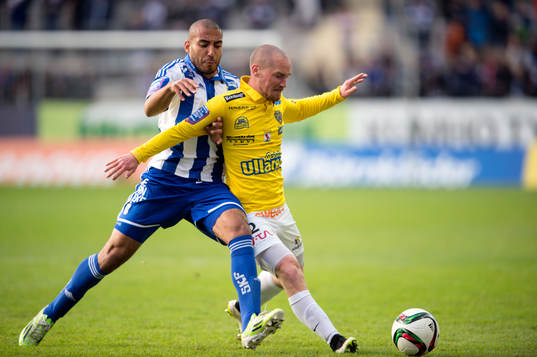 IFK Göteborgs Haitam Aleesami och Falkenbergs Christoffer