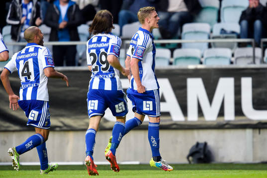 IFK Göteborgs Sören Rieks jublar