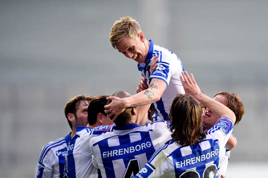 IFK Göteborgs Sören Rieks jublar