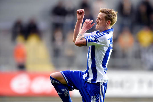 IFK Göteborgs Sören Rieks jublar