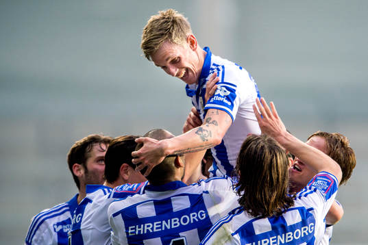 IFK Göteborgs Sören Rieks jublar