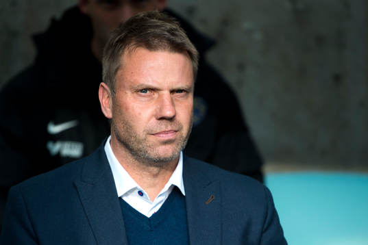Falkenbergs tränare Hans Eklund