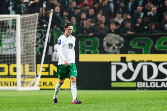 Hammarbys Philip Haglund deppar