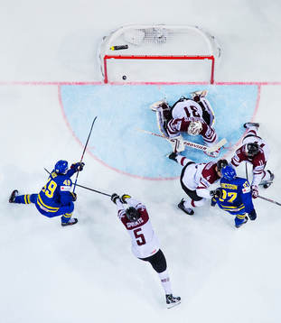 Sveriges Victor Rask skjuter in 1-8