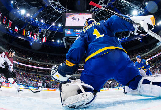 Sveriges målvakt Jhonas Enroth