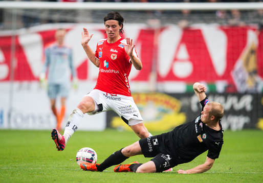 Kalmars Marcus Antonsson och Örebros Patrik Haginge
