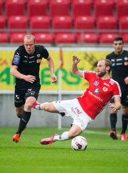 Kalmars Markus Thorbjörnsson och Örebros Patrik Haginge