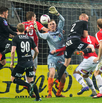 Kalmars målvakt Lars Cramer