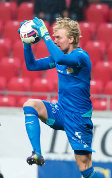 Örebros målvakt Jacob Rinne