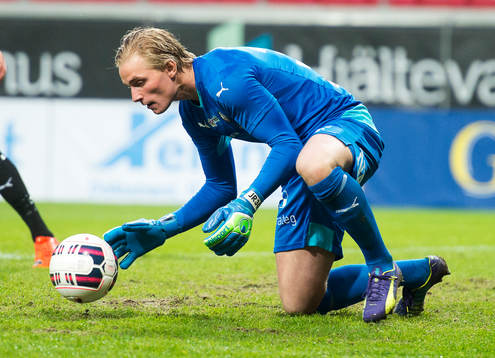 Örebros målvakt Jacob Rinne