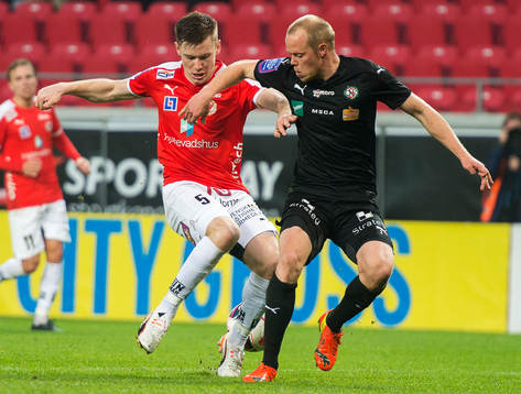 Kalmars Victor Agardius och Örebros Patrik Haginge