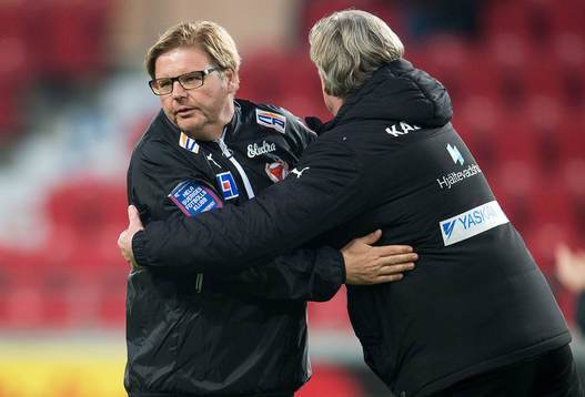 Kalmars tränare Peter Swärdh