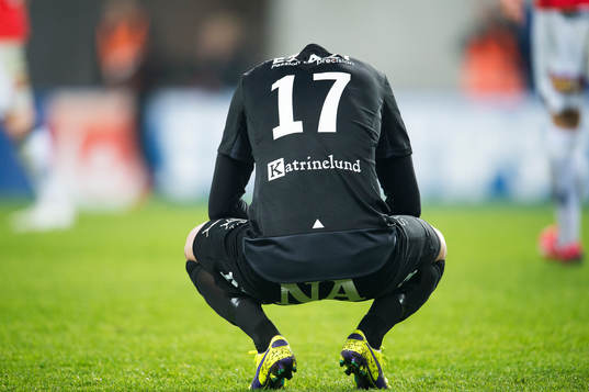 Örebros Karl Holmberg deppar
