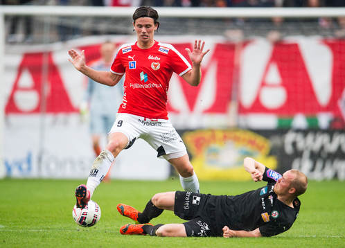 Kalmars Marcus Antonsson  och Örebros Patrik Haginge
