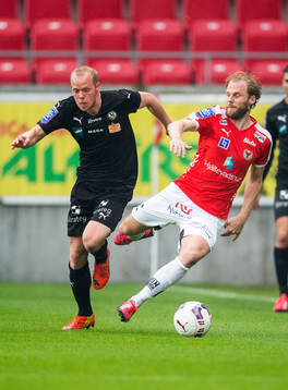Kalmars Markus Thorbjörnsson och Örebros Patrik Haginge