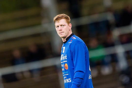 Varbergs målvakt Joakim Wulff