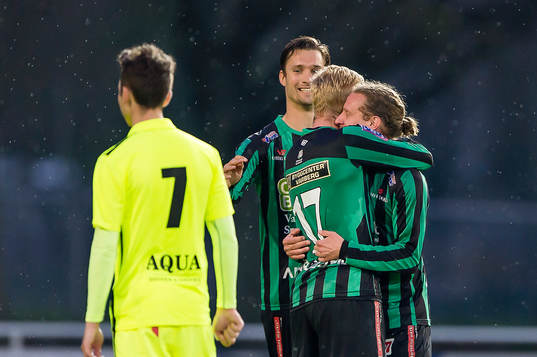 Varbergs Thommie Persson jublar