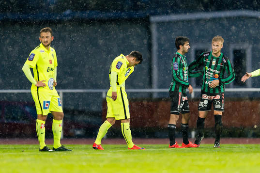 Jönköpings Södras spelare deppar
