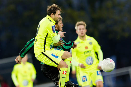 Jönköpings Södras Joakim Karlsson och Varbergs Karl