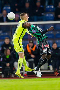 Jönköpings Södras Joakim Karlsson och Varbergs Nsima