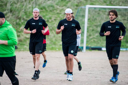 Rögles Jens Hellgren, Alen Bibic och Almen Bibic