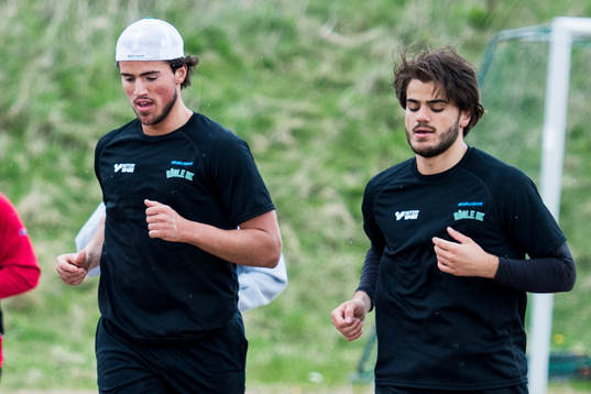 Rögles Alen Bibic och Almen Bibic