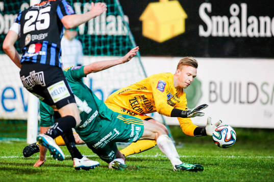 Sirius målvakt Andreas Andersson
