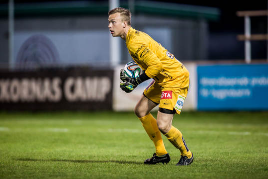 Sirius målvakt Andreas Andersson