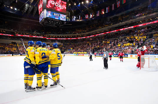 Sveriges Loui Eriksson, Filip Forsberg, John Klingberg,