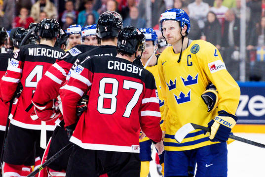 Sveriges Staffan Kronwall deppar