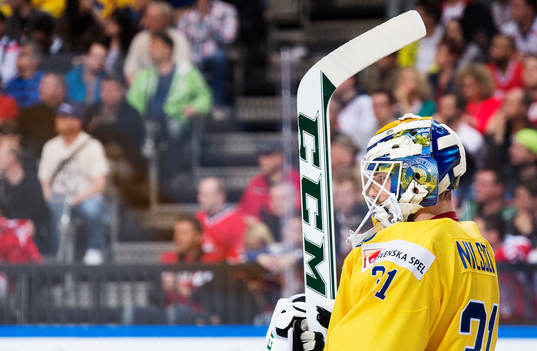 Sveriges målvakt Anders Nilsson