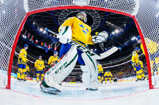 Sveriges målvakt Anders Nilsson