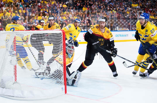Sveriges John Klingberg, Elias Lindholm och Jimmie Ericsson