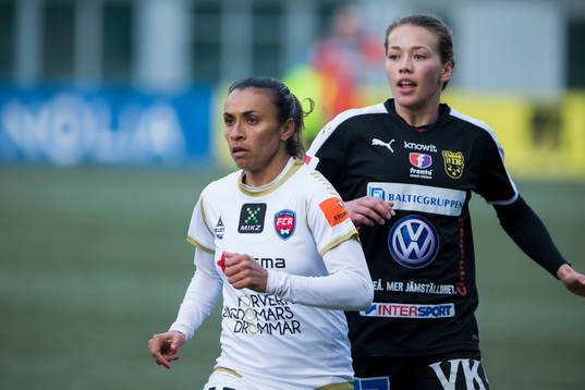 Rosengårds Marta Viera Da Silva och Umeås Elin Landström