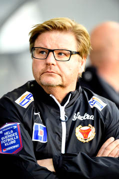 Kalmars tränare Peter Swärdh