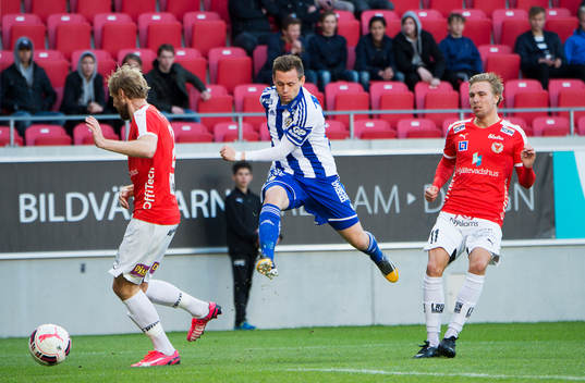 IFK Göteborgs Jakob Ankersen och Kalmars Jonathan Ring