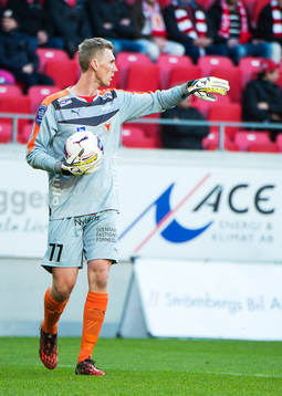Kalmars målvakt Lars Cramer