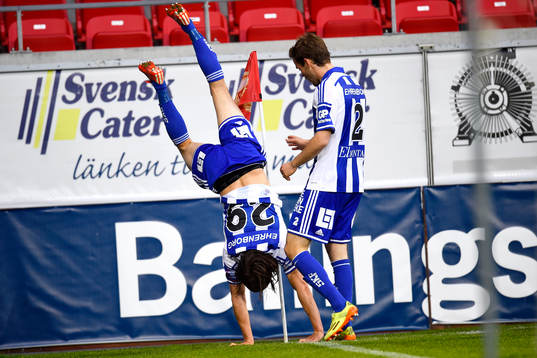 IFK Göteborgs Lasse Vibe jublar