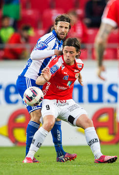 IFK Göteborgs Mattias Bjärsmyr och Kalmars Marcus