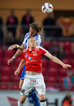 IFK Göteborgs Tom Pettersson och Kalmars Tobias Eriksson